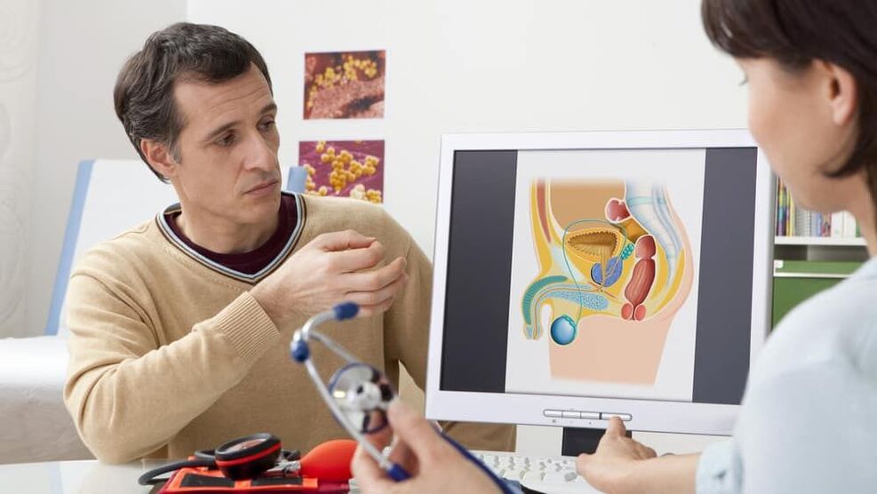 diagnoza zapalenia gruczołu krokowego przez lekarza